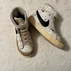 Girls youth size 1 Nike high tops